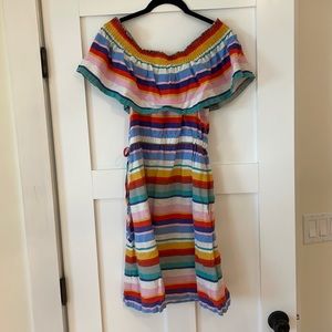 4our Dreamers Festive Striped Dress